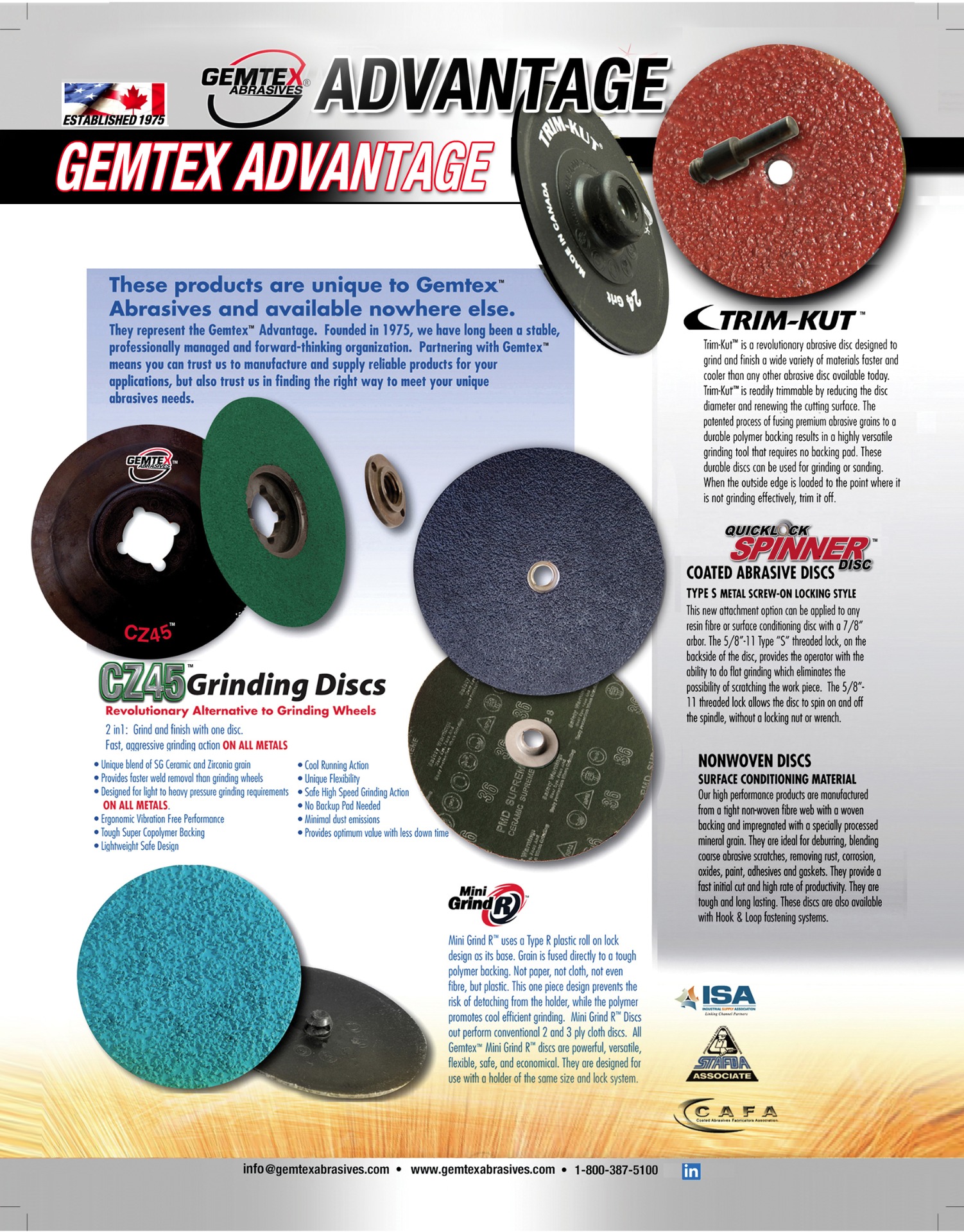 DOWNLOADS Gemtex Abrasives